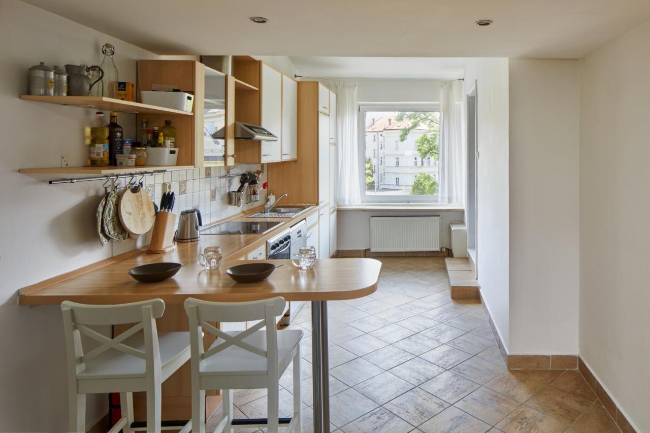 Prague Days - Sunlit Attic Loft In Vinohrady Apartamento Exterior foto